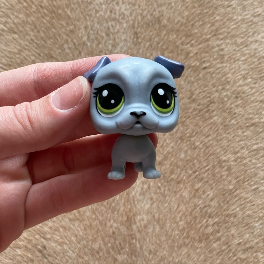 LPS Grey Bull Dog